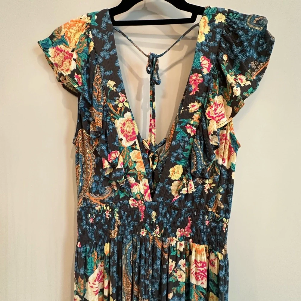 O’Neill Women’s Nolee Floral Paisley Maxi Dress, Size Medium-SOLD OUT - Picture 12 of 13